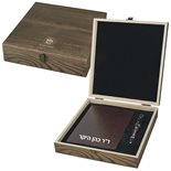 מארז מחברת עור + עט יוקרתי XPEN +מארז עץ